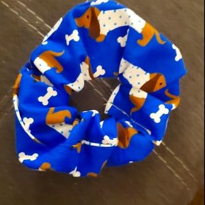 Dashund Scrunchie